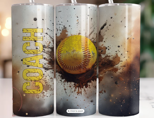 Softball Coach | Tumbler