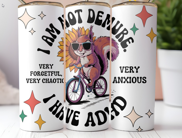 ADHD Squirrel | Tumbler